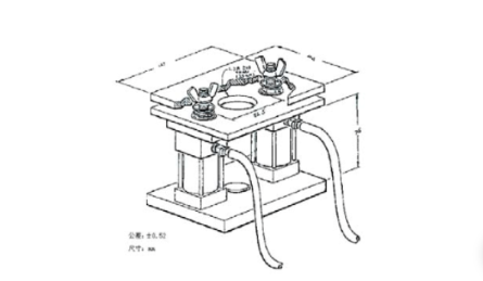 ASTM F1306標(biāo)準(zhǔn)要求的薄薄夾持夾具